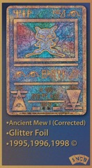 Ancient Mew (I) - PROMO - Glitter Foil CORRECTED 